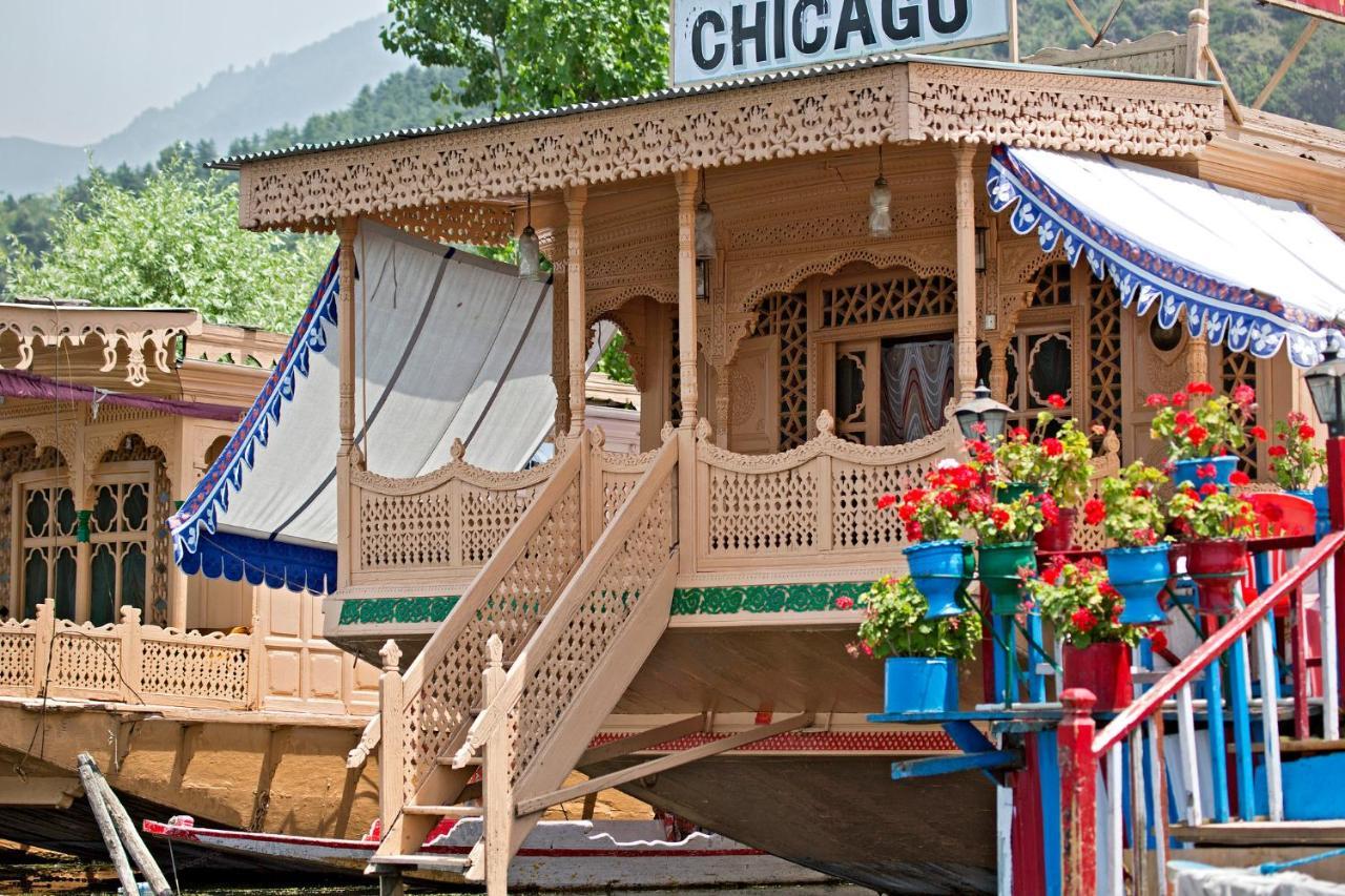 Chicago Group Of Houseboats Srīnagar Exterior foto