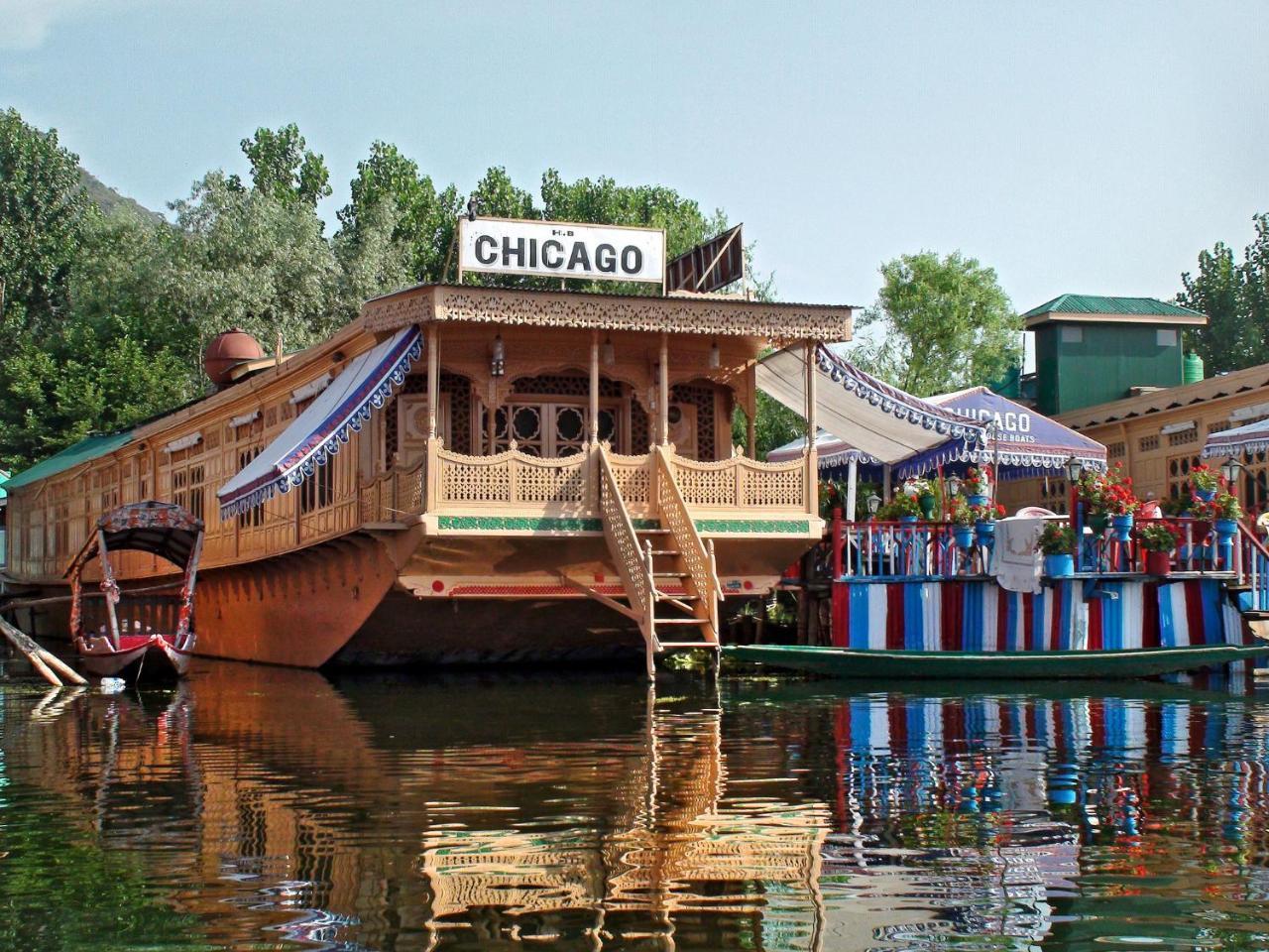 Chicago Group Of Houseboats Srīnagar Exterior foto